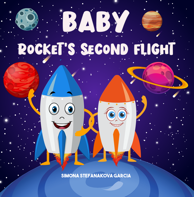 baby rocket in space