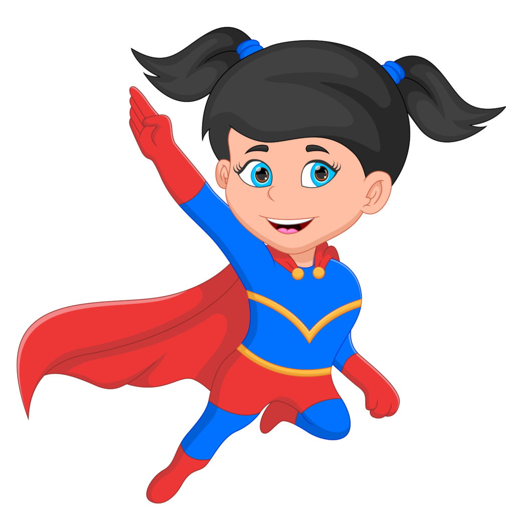 supergirl in a cape