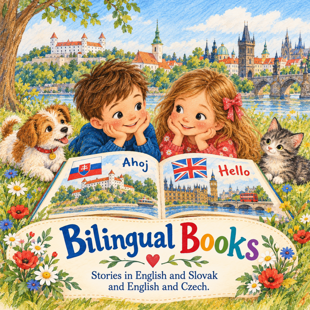 Bilingual czech and slovak books