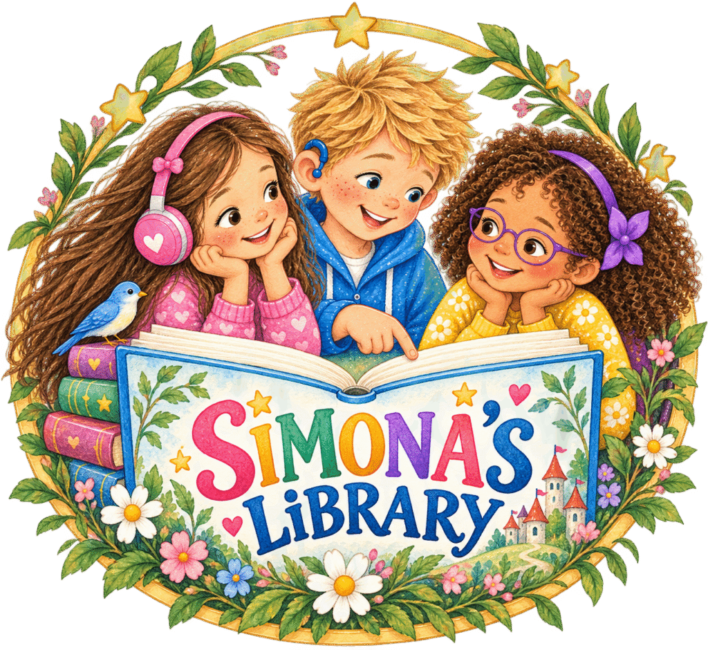 Simona's Library Simplified Logo